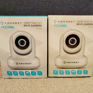 AMCREST 1080P Cameras - 2 set
